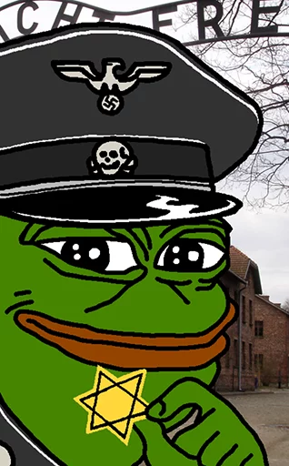 Nazi Pepe 2.0 sticker 6