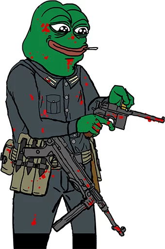 Nazi Pepe 2.0 sticker 10