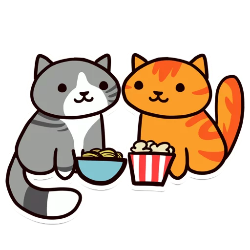 Neko Atsume sticker 9