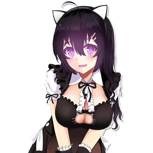 @LoliTyt Неко-горничные Telegram sticker pack