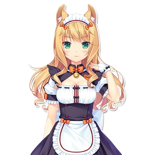 @LoliTyt Неко-горничные sticker 6