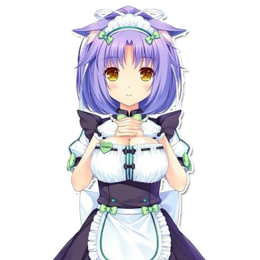 @LoliTyt Неко-горничные sticker 8