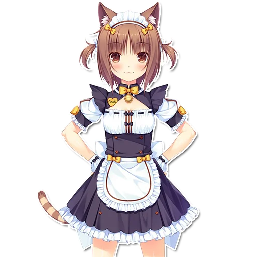 @LoliTyt Неко-горничные sticker 10