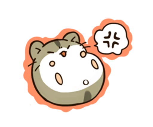Hamstamp @Nekosticker sticker 3