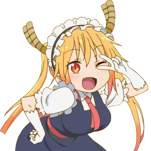 Kobayashi-san Chi no Maid Dragon @Nekosticker Telegram sticker pack