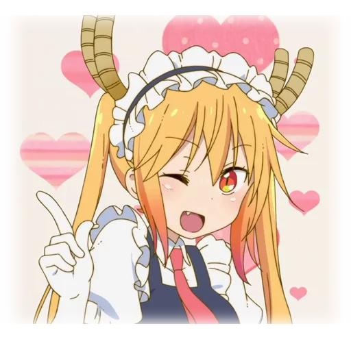 Kobayashi-san Chi no Maid Dragon @Nekosticker sticker 6