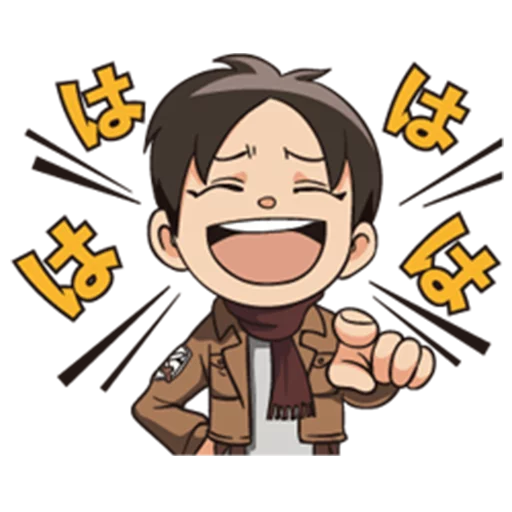 Attack on Titan Animated Stickers Telegram sticker pack