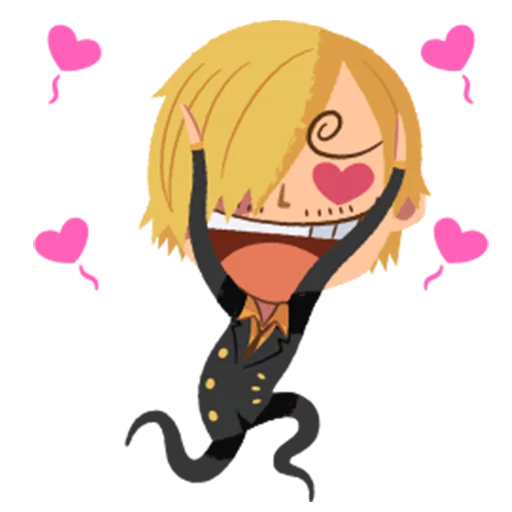 Animated ONE PIECE @Nekosticker sticker 3