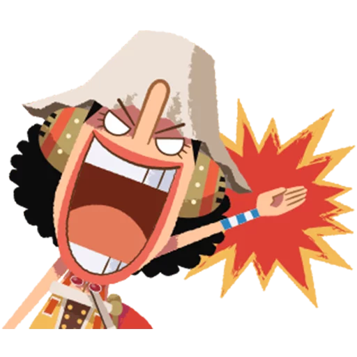 Animated ONE PIECE @Nekosticker sticker 7
