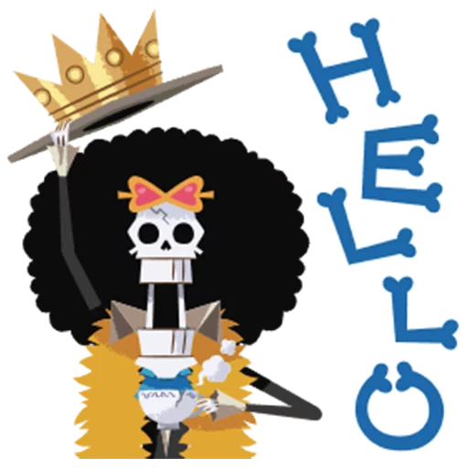 Animated ONE PIECE @Nekosticker sticker 9