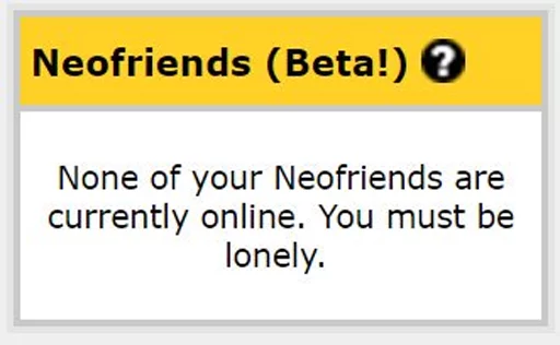 Neopets sticker 6
