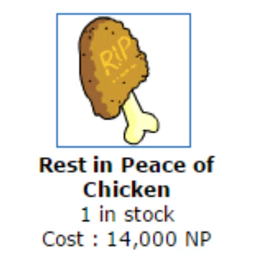 Neopets sticker 8