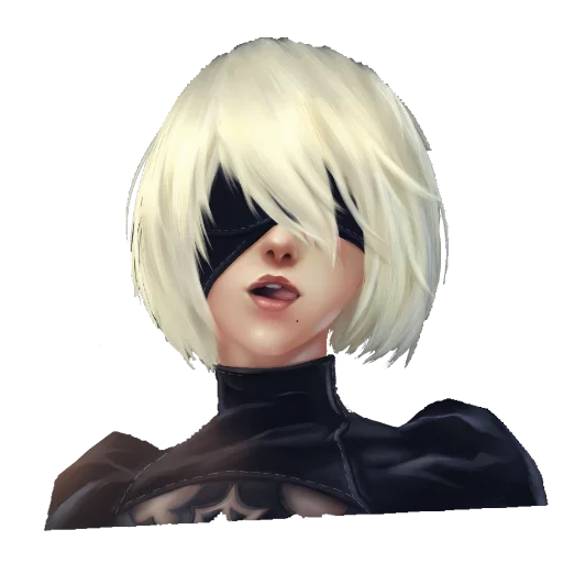 NieR:Automata_by_MrElvis Telegram sticker pack