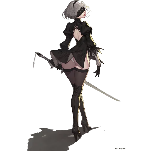 NieR:Automata_by_MrElvis sticker 4