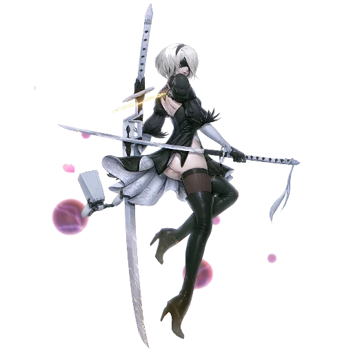 NieR:Automata_by_MrElvis sticker 5