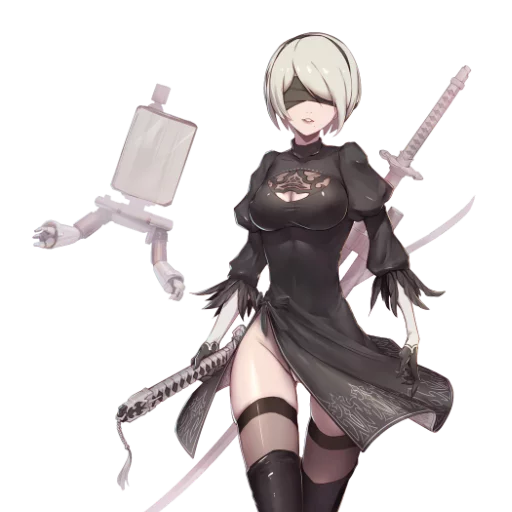 NieR:Automata_by_MrElvis sticker 6