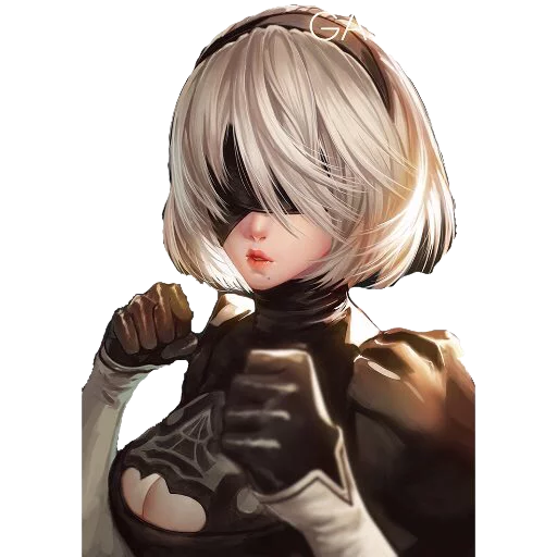 NieR:Automata_by_MrElvis sticker 9