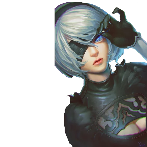 NieR:Automata_by_MrElvis sticker 10