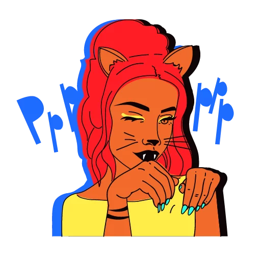 NYX COSMETICS GIRLS sticker 2