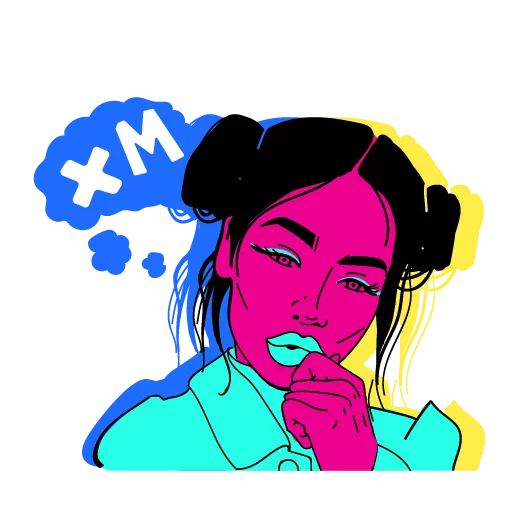 NYX COSMETICS GIRLS sticker 7