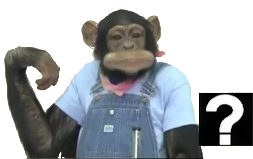le monke faec xP Telegram sticker pack
