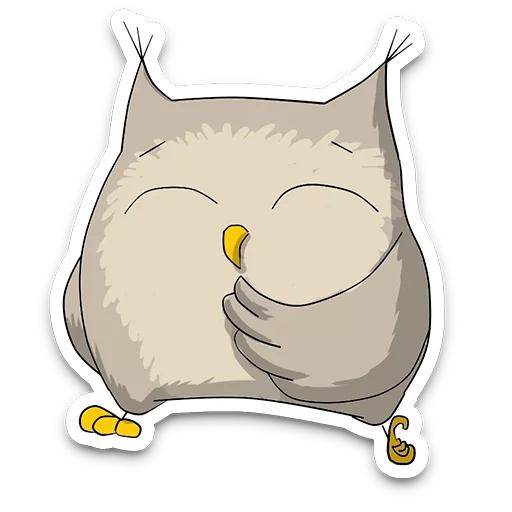 Owly sticker 2