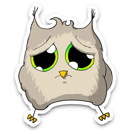Owly sticker 3
