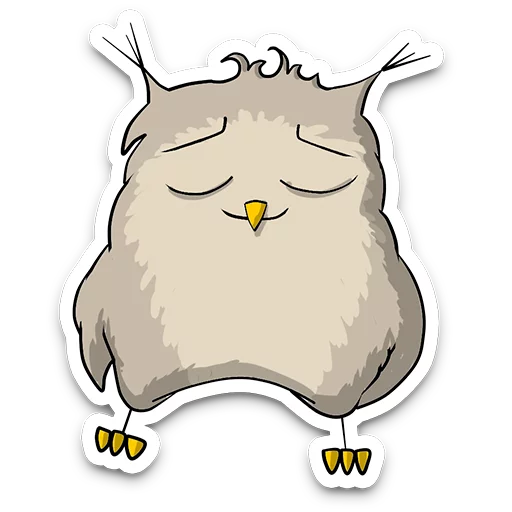 Owly sticker 4