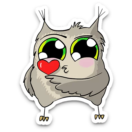 Owly sticker 10