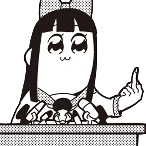 Pop Team Epic sticker 12