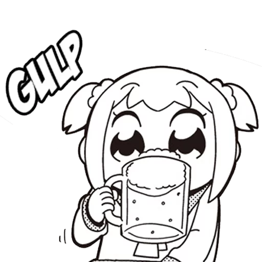 Pop Team Epic sticker 10