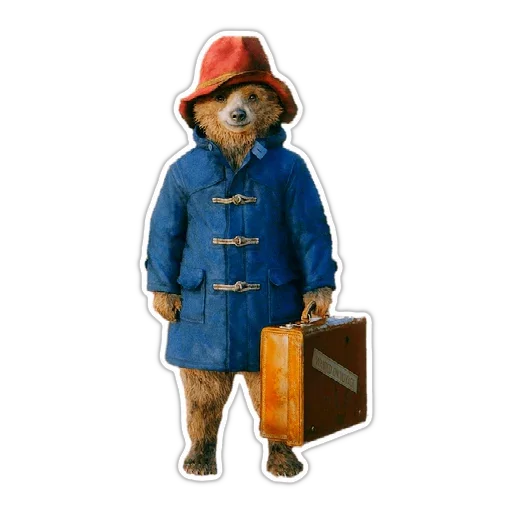 Paddington sticker 4