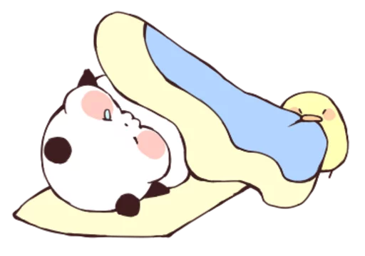 Yururin Panda 4 @tikelku Telegram sticker pack