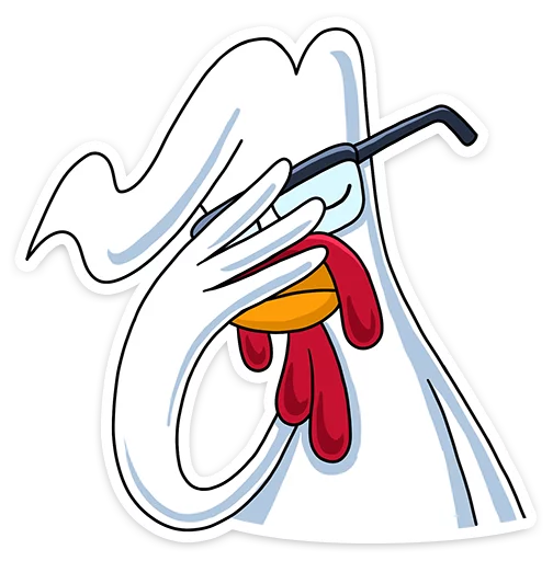 Перч :: @mosticks sticker 3