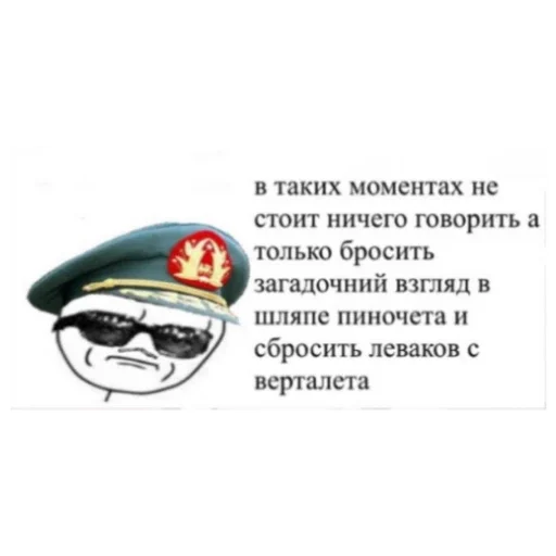 Pinochet sticker 9
