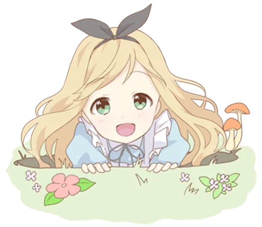 Pom's Alice Darkness Telegram sticker pack