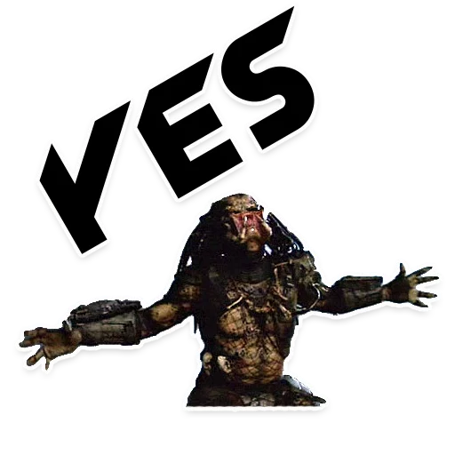 Predator sticker 4