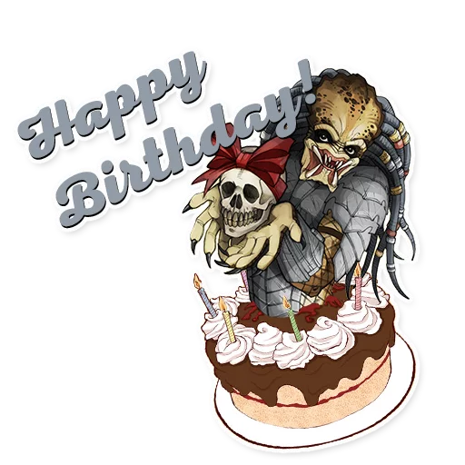 Predator sticker 10