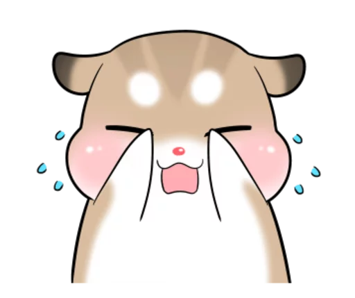 Pudding Hamster Animated Sticker sticker 3
