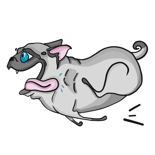 Pug sticker 7