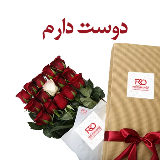 Red Rose Only sticker 11