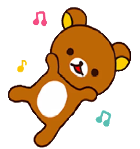 Rilakkuma sticker 7