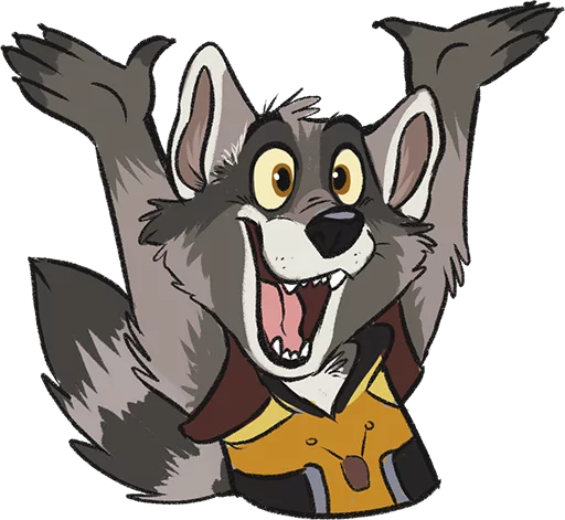 Rocket Raccoon sticker 5