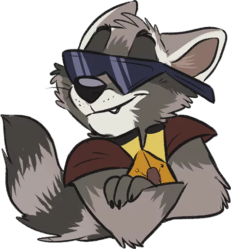 Rocket Raccoon sticker 6