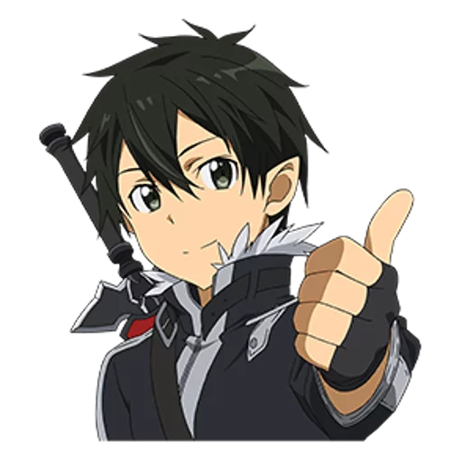 Sword art online LINE stickers Telegram sticker pack