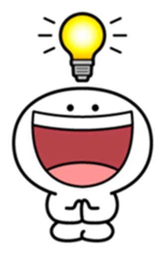 Spoiled Rabbit Smile Person Big Mouth sticker 12