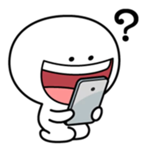 Spoiled Rabbit Smile Person Big Mouth sticker 6