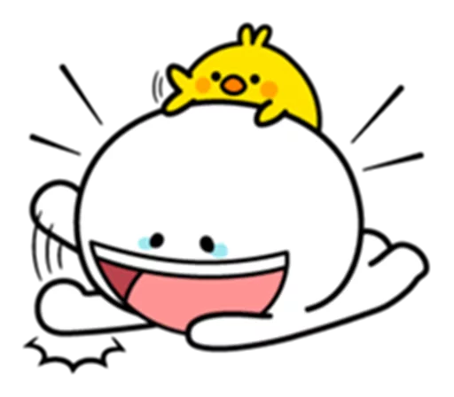 Spoiled Rabbit Smile Person Big Mouth sticker 9
