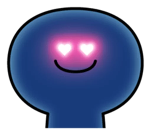 Spoiled Rabbit Smile Person Face sticker 10