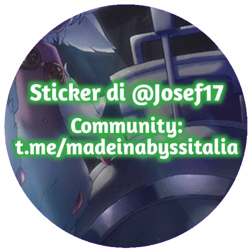 made in abyss Telegram sticker pack